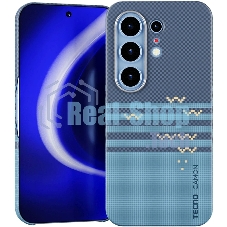 Чехол (клип-кейс) KRUTOFF для Tecno Camon 50 Ultra черный/зеленый (1071710)