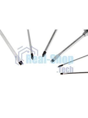 Набор отверток Gross 12164 6 шт, S2, трехкомпонентная рукоятка