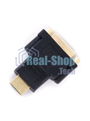 Переходник Gembird Переходник HDMI-DVI 19M/25F, золотые разъемы, пакет