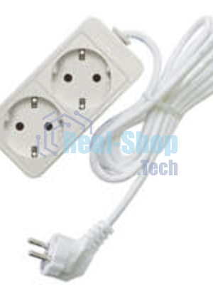 Удлинитель 2х3 м с заземл. 16А IP20 3.5 кВт Союз 481S-6203