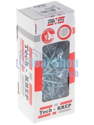 Саморез для тонкого метал. листа 4.2х32 (уп.200шт) коробка Tech-Krep 102142
