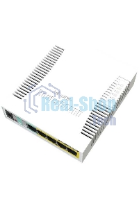 Коммутатор сетевой MikroTik RB260GSP RouterBOARD 260GSP with indoor case and power supply