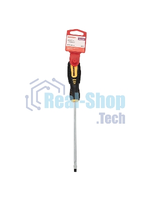 Отвертка шлицевая Rexant SL 5х150 мм, двухкомпонентная рукоятка