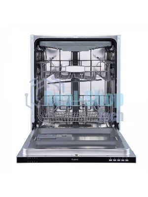 Встраиваемая посудомоечная машина Бирюса DWB-614/6, черный, 59.8 см, 14 компл., 47 дБ, класс A++