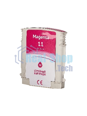 Картридж струйный Sakura C4837A (№11 Magenta) для HP, пурпурный, 29 мл., 2000 к.