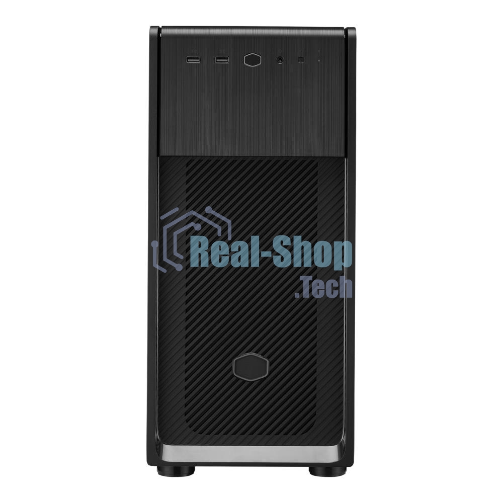 Компьютерный корпус без блока питания Cooler Master Elite 500, 2xUSB3.2, 1x120Fan, w/o PSU, Black, w/o ODD, Window TG left panel, ATX