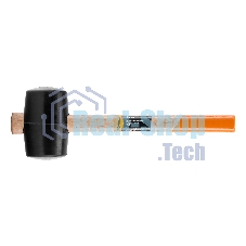 Киянка резиновая Sparta 680 г, черная резина, деревянная рукоятка