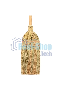 Метла Россия натуральная, деревянный черенок 93337