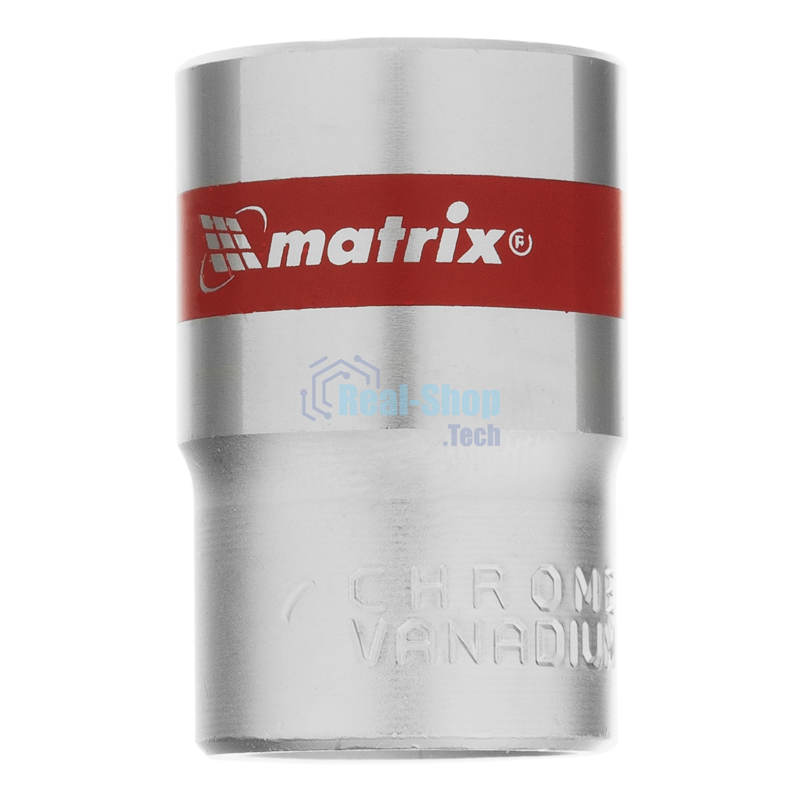 Головка торцевая Matrix, 18 мм, 6-гранная, CrV, под квадрат 1/2