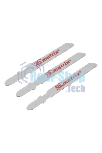 Полотна для электролобзика Matrix по дереву, 3 шт., 50 х 1,2мм, HCS, EU- хвостовик