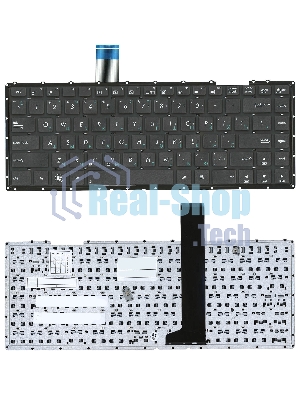 Клавиатура для ноутбука Asus X401 черная