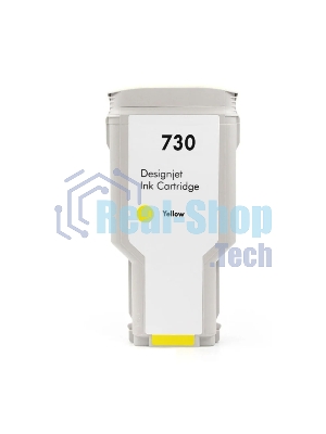 Картридж струйный NVPrint 730 (NV-P2V70A) Yellow для HP DesignJet T1700, T1600, T2600 (300 мл)