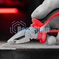 Плоскогубцы комбинированные Matrix 160 мм, хром-ванадий, двухкомпонентные рукоятки