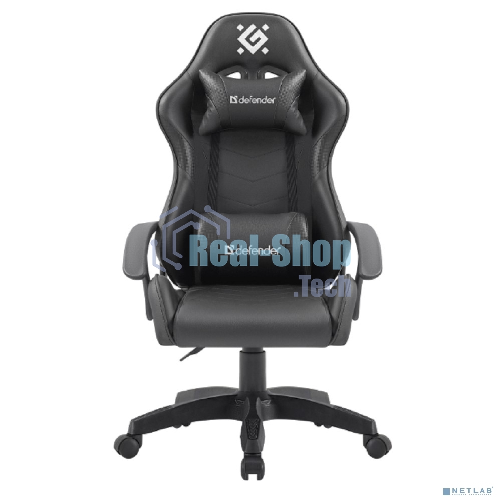 Кресло игровое Defender ORACLE черный CARBON
