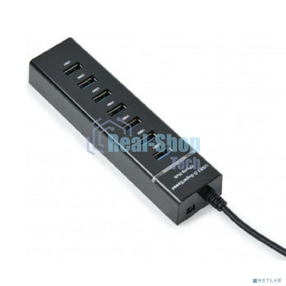 Док-станция USB KS-is KS-569A 7xUSB 3.0 F в USB 3.0 Type A M с блоком питания