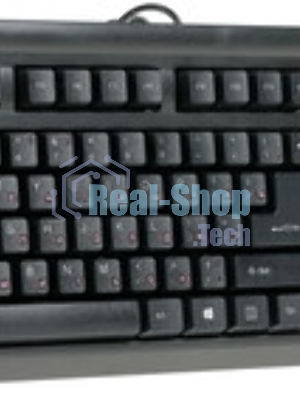 Клавиатура Genius KB-123 проводная, USB Type-A, чёрный