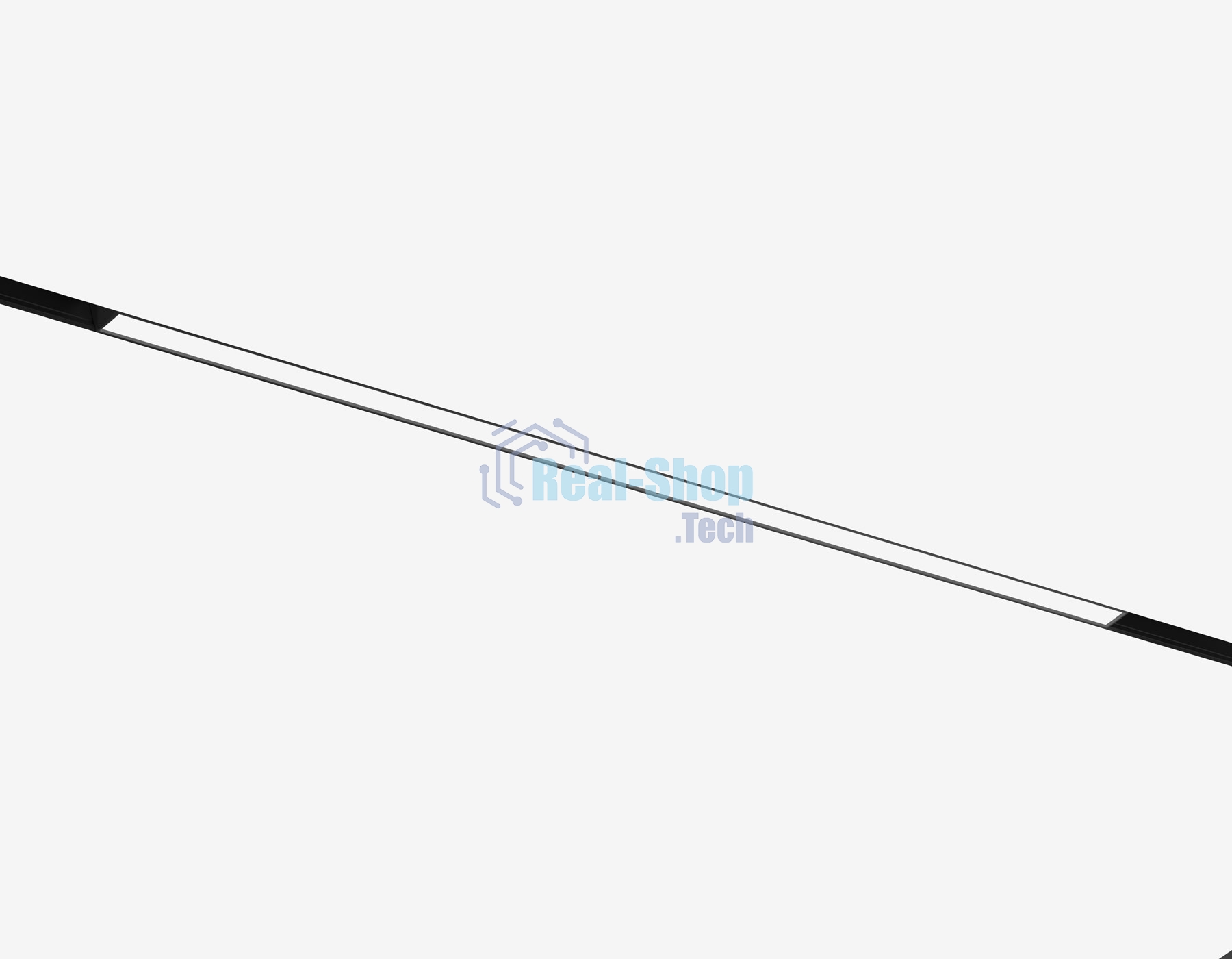 Трековый линейный светильник Ambrella light GL4475 BK черный IP20 30W 3CCT 3000-6000K SMART 48V 120° 904*22*45