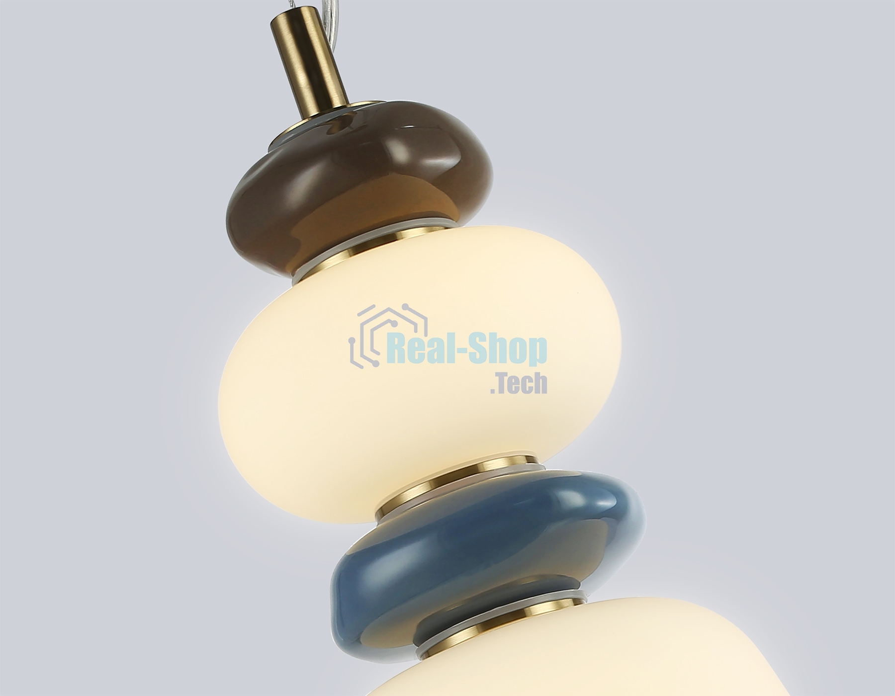 Светильник Ambrella light LH53162 SB/WH бронза/белый 12W 3000K D170*1510