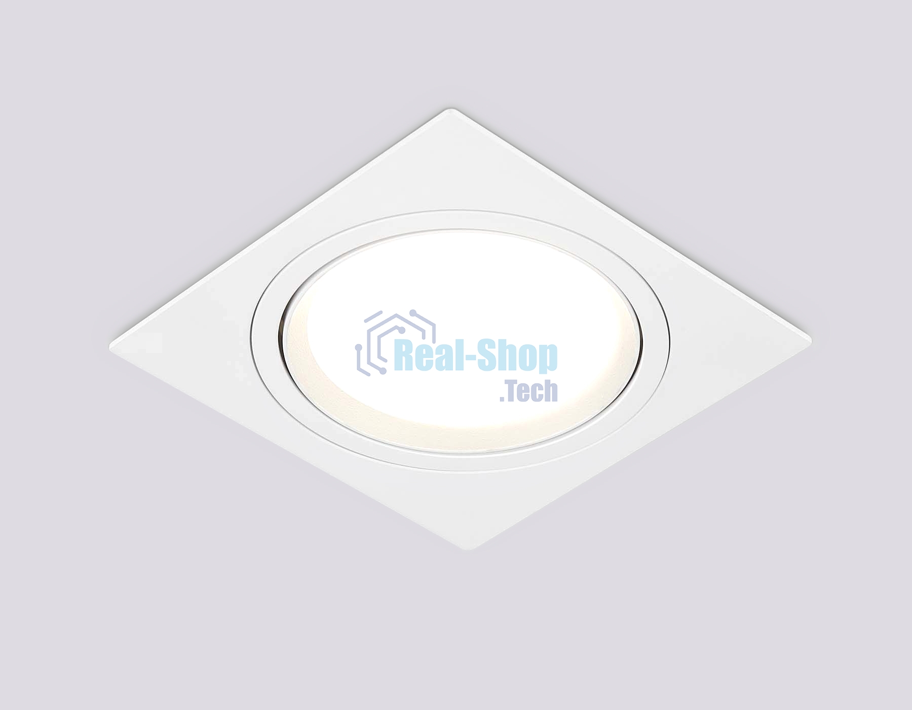 Светильник Ambrella light TN51915 WH белый GX53 max 12W 115*115*23