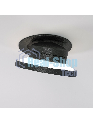 Встраиваемый светодиодный светильник 25084/LED 6W 4000K чёрный