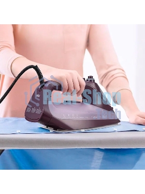 Утюг Braun SI7181VI сиреневый/фиолетовый, 3100 Вт, 50 г/мин, 230 г/мин, 300 мл