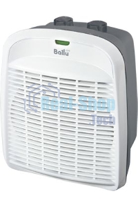 Тепловентилятор Ballu BFH/S-10 серый/белый, 2000 Вт, 25 м2, термостат