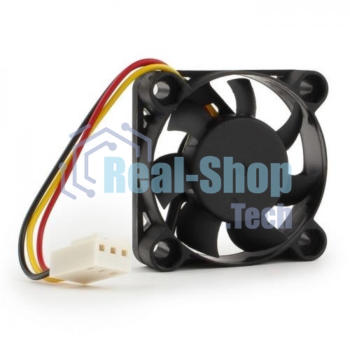 Вентилятор для корпуса Gembird D40BM-12A черный, 40 мм, 4000 об/мин, 30 дБ, 3 pin