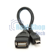 Кабель Gembird/Cablexpert A-OTG-AFBM-002 AF/Mini-BM, 0.15м, пакет