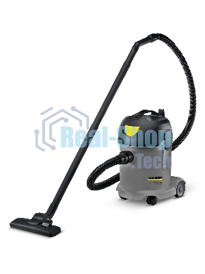 Пылесос Karcher T 14/1 Classic серый/желтый, 240/1600 Вт, уборка сухая, пылесборник мешок 14 л