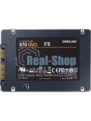 Накопитель SSD Samsung 870 QVO, 8TB, SATA III, 2.5