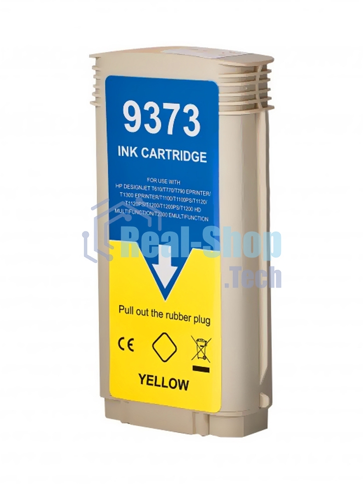 Картридж струйный NVPrint 72 (NV-C9373A) Yellow для HP DesignJet T1100, T1120, T1200, T1300, T610, T620, T770, T790, T2300, T795 (130 мл)