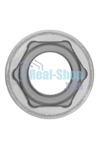 Головка торцевая Matrix, 18 мм, 6-гранная, CrV, под квадрат 1/2