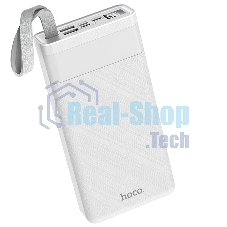 Портативный аккумулятор HOCO J73 Powerful desk lamp power bank, 2.0А (30000mAh), белый