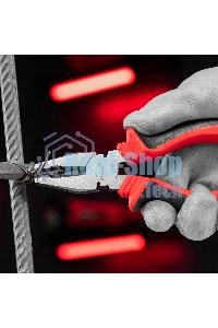 Плоскогубцы комбинированные Matrix, 160 мм, хром-ванадий, двухкомпонентные рукоятки