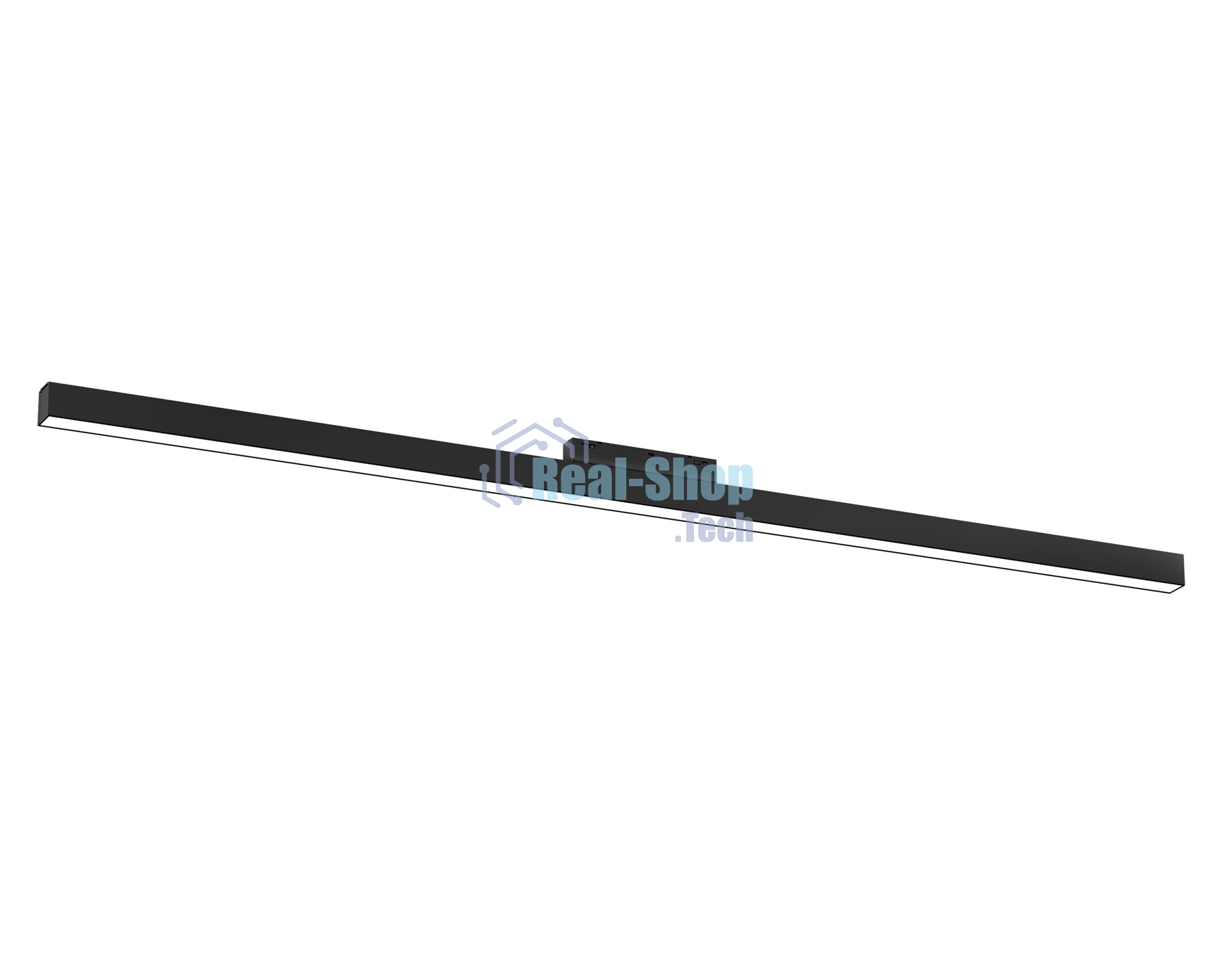 Трековый линейный светильник Ambrella light GL4475 BK черный IP20 30W 3CCT 3000-6000K SMART 48V 120° 904*22*45