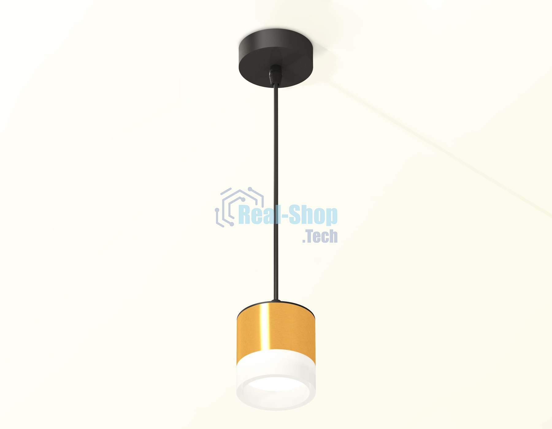 Светильник Ambrella Light XP8121025 PYG/FR/SBK золото желтое полированное/белый матовый/черный песок GX53 (A2333, C8121,N8401)