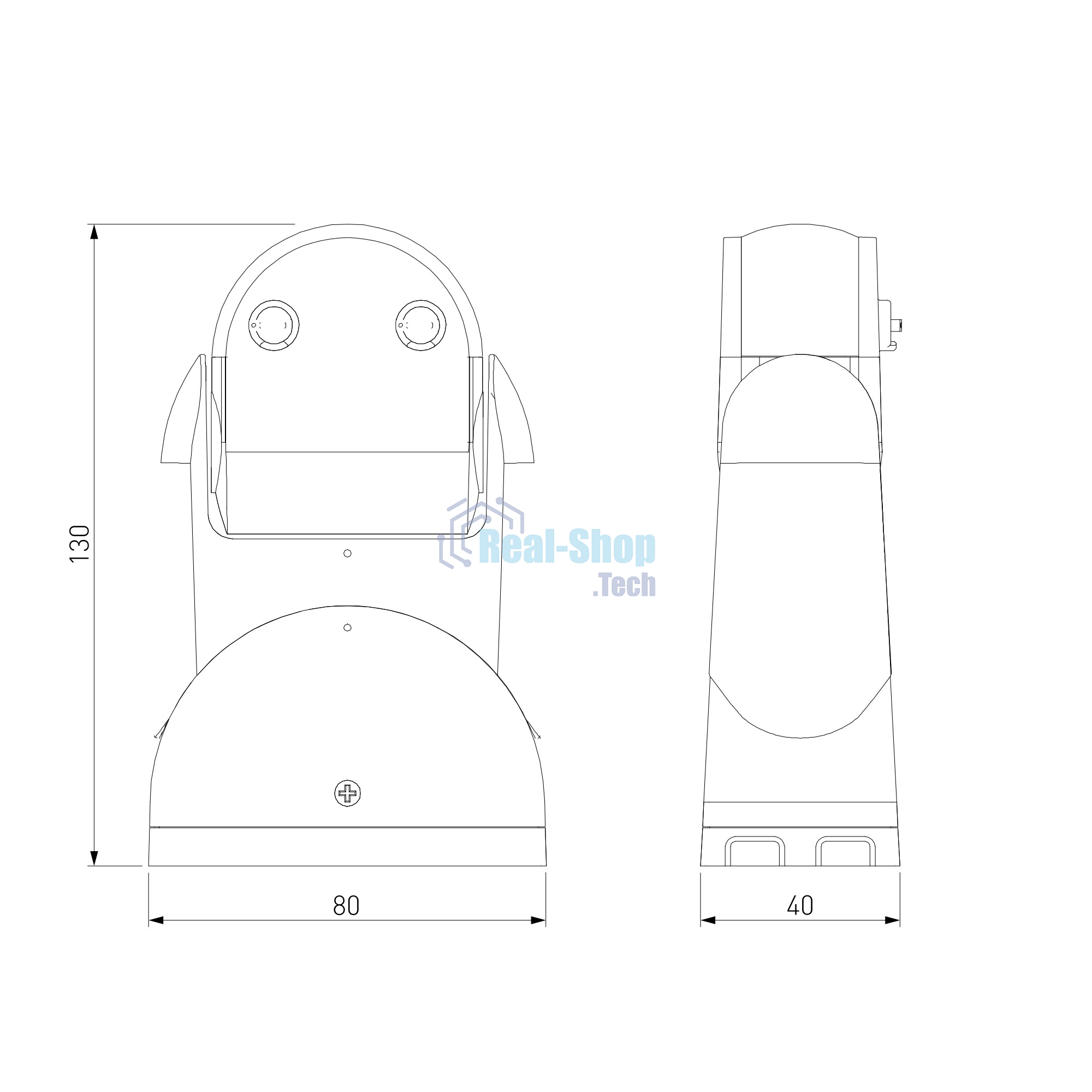 SNS-M-09 / датчик движения / 1200W R12m IP54