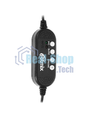Гарнитура Ritmix RH-540M чёрный, проводная, USB