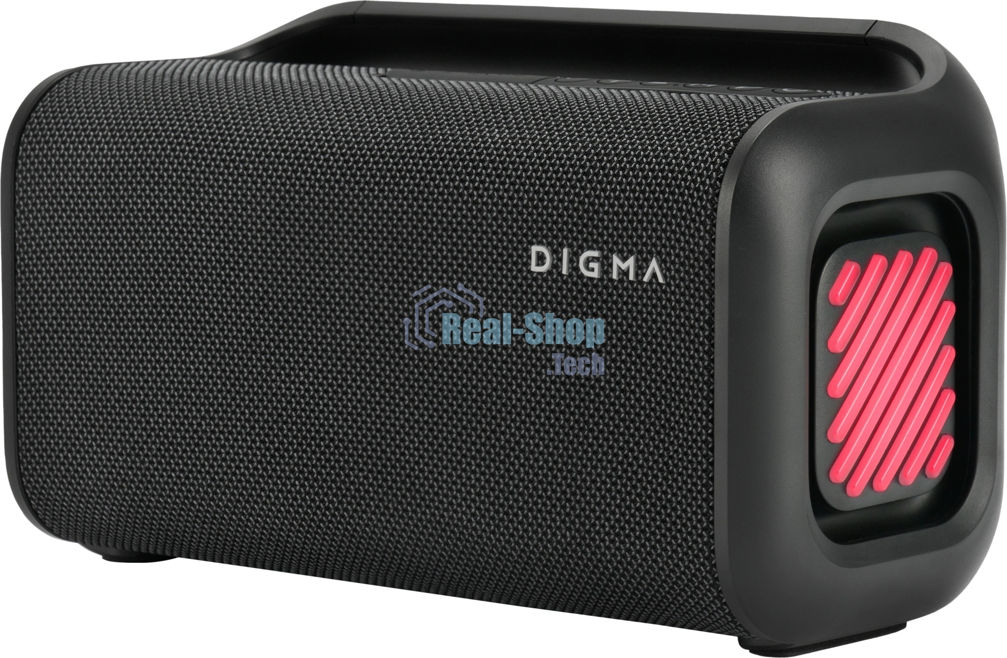 Колонка портативная Digma D-PS1526 черный 40W 2.0 BT 10м 3000mAh