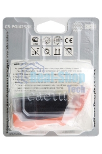 Картридж струйный Cactus CS-PGI425BK черный (16 мл) для Canon Pixma iP4840/MG5140/5240/6140/8140/MX884