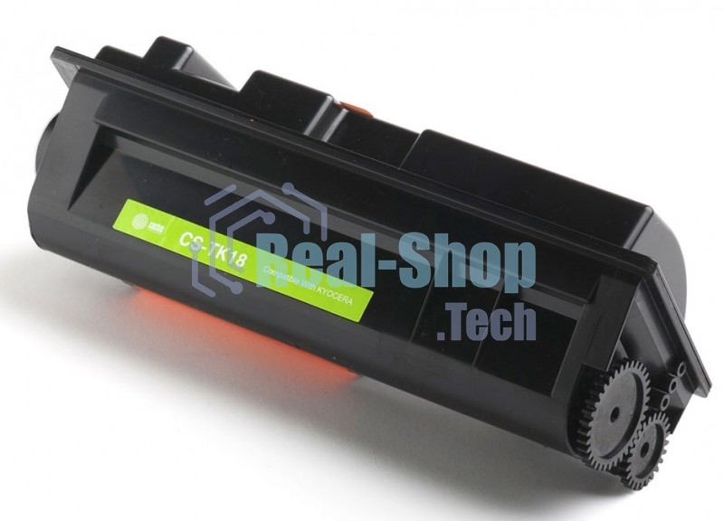 Картридж лазерный Cactus CS-TK18 черный (7200 стр.) для принтеров Kyocera Mita FS 1018 MFP/1020/1118 MFP