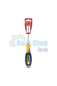 Отвертка комбинированная Rexant, двухсторонний стержень 120 мм (Крестовая PH 2, Шлицевая SL 6 мм), двухкомпонентная рукоятка