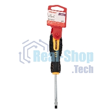 Отвертка шлицевая Rexant SL 5х75 мм, двухкомпонентная рукоятка