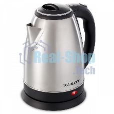 Чайник электрический Scarlett SC-EK21S26 1.8л. 1800Вт серебристый (корпус: нержавеющая сталь)