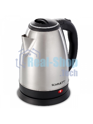 Чайник электрический Scarlett SC-EK21S26 1.8л. 1800Вт серебристый (корпус: нержавеющая сталь)