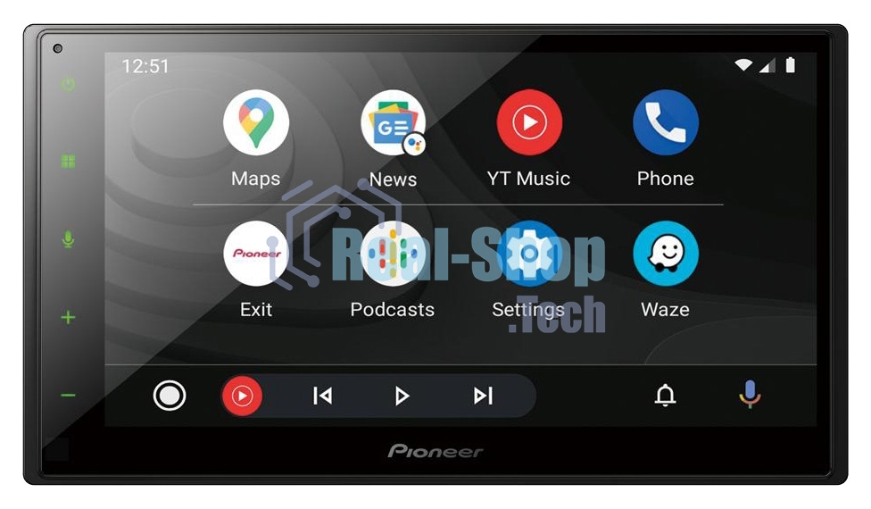 Автомагнитола Pioneer DMH-A4450BT, 2 DIN, 6.8