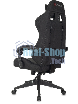 Кресло Бюрократ Zombie Predator Neo Black черный, экокожа, 120 кг, механизм качания