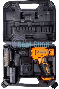 Дрель-шуруповерт аккумуляторная Вихрь ДА-14Л-2KА 72/14/20, Аккумуляторная, 14,4В, 2 АКБ, Кейс
