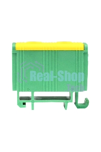 Клемма силовая вводная двойная КСВ 16-50 желто-зеленая EKF PROxima plc-kvs2-16-50-y-green EKF