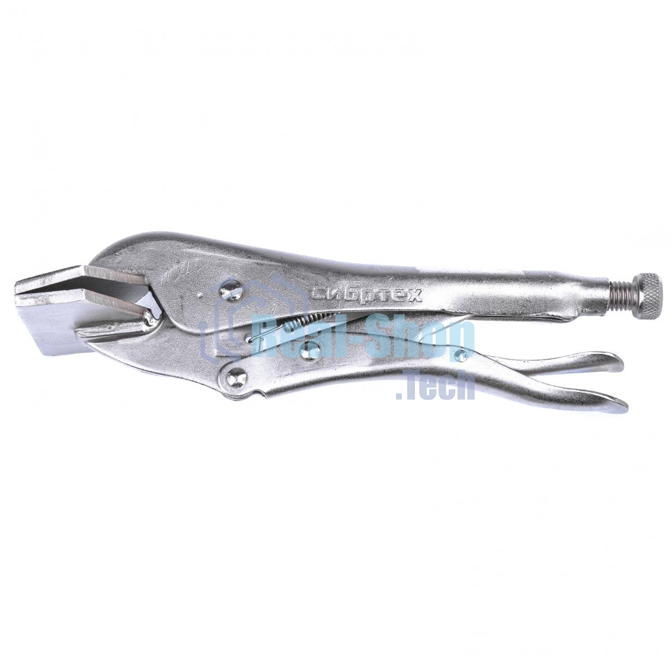 Зажим ручной Сибртех, фиксация плоскости, 245 мм